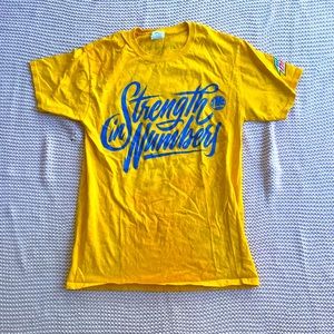 Warriors 2018 Conference Finals Stength in Numbers Graphic Tee